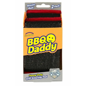 Губка для чищення BBQ Scrub Daddy Steel, 2 шт